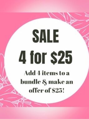 4 items for $25